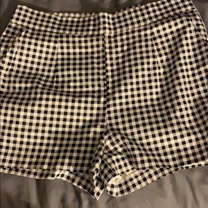 Gingham shorts